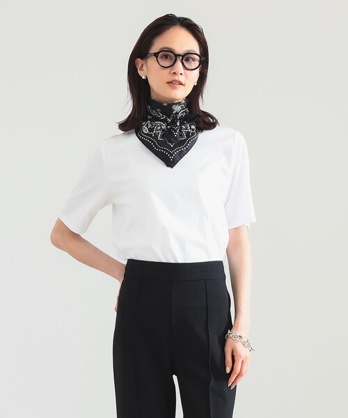 半袖カットソー　デミルクス スムース ハーフスリーブ Tシャツ（Tシャツ/カットソー）｜Demi-Luxe