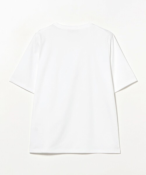Demi-Luxe BEAMS(デミルクス ビームス)の「スムース ハーフスリーブ Tシャツ(Tシャツ/カットソー・レディース・ピンク/ホワイト/ブラック・ONE SIZE)」の20枚目の写真