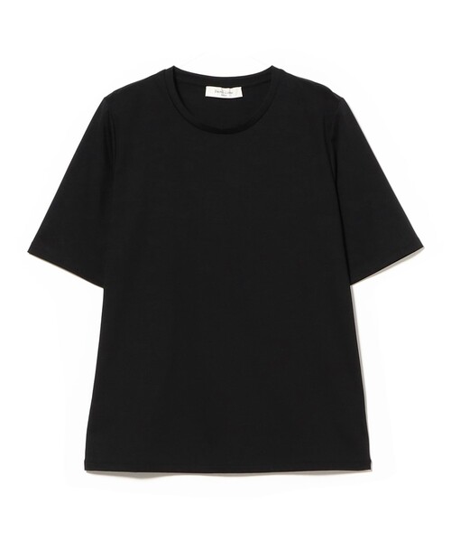 スムース ハーフスリーブ Tシャツ（Tシャツ/カットソー）｜Demi-Luxe