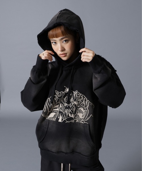 overprint/オーバープリント/SHADOW Hoodie A（パーカー）｜over print