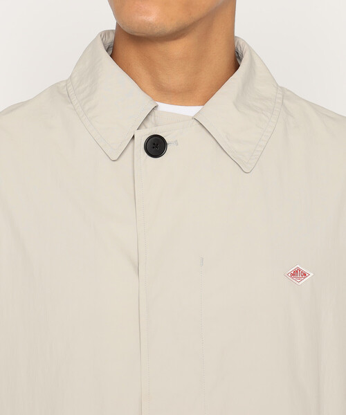 DANTON(ダントン)の「Men's Nylon Tusser Balmacaan Coat(ステンカラーコート・メンズ・ネイビー/ベージュ/ブルー・44/40/38/42)」の8枚目の写真