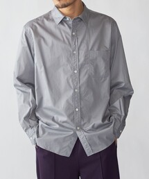 SHIPS: 〈MADE IN JAPAN〉ハイカウント ワッシャー レギュラーカラーシャツ