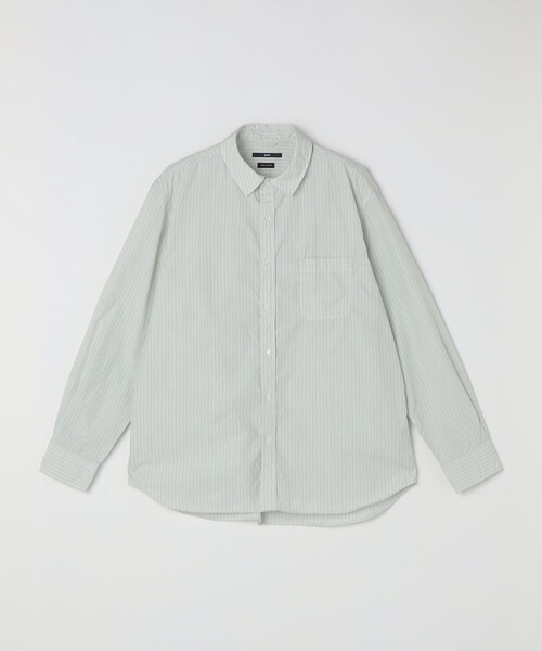 SHIPS(シップス)の「SHIPS: 〈MADE IN JAPAN〉ハイカウント ワッシャー レギュラーカラーシャツ(シャツ/ブラウス・メンズ・グレー/ブルー/ライトグリーン/ベージュ/オレンジ・SMALL/MEDIUM/LARGE)」の16枚目の写真