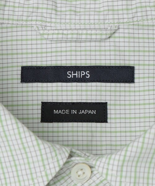 SHIPS(シップス)の「SHIPS: 〈MADE IN JAPAN〉ハイカウント ワッシャー レギュラーカラーシャツ(シャツ/ブラウス・メンズ・グレー/ブルー/ライトグリーン/ベージュ/オレンジ・SMALL/MEDIUM/LARGE)」の13枚目の写真