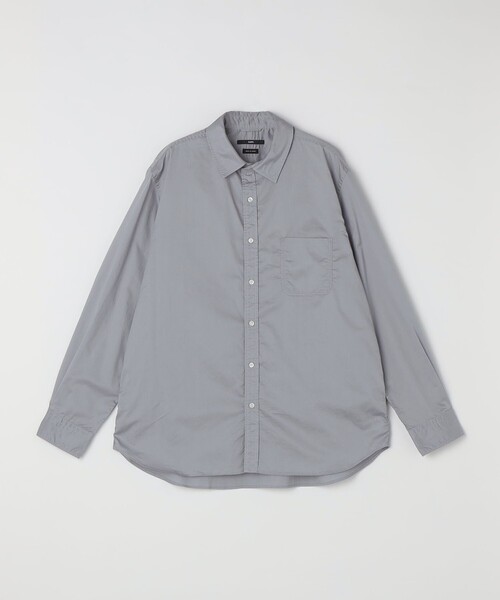 SHIPS(シップス)の「SHIPS: 〈MADE IN JAPAN〉ハイカウント ワッシャー レギュラーカラーシャツ(シャツ/ブラウス・メンズ・グレー/ブルー/ライトグリーン/ベージュ/オレンジ・SMALL/MEDIUM/LARGE)」の9枚目の写真