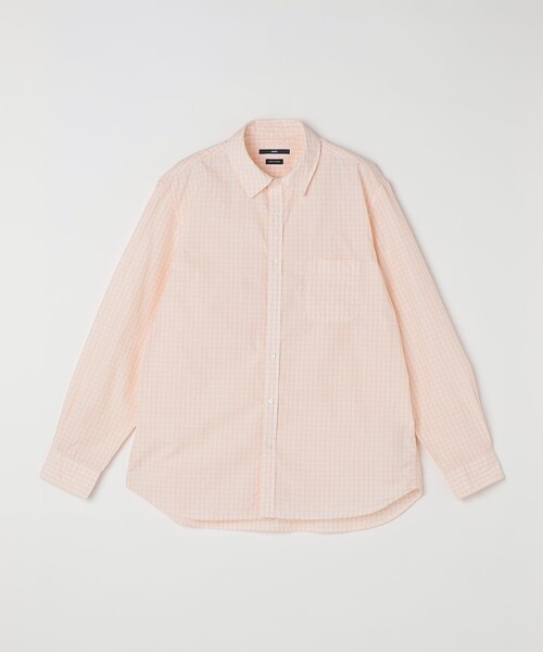 SHIPS(シップス)の「SHIPS: 〈MADE IN JAPAN〉ハイカウント ワッシャー レギュラーカラーシャツ(シャツ/ブラウス・メンズ・グレー/ブルー/ライトグリーン/ベージュ/オレンジ・SMALL/MEDIUM/LARGE)」の18枚目の写真