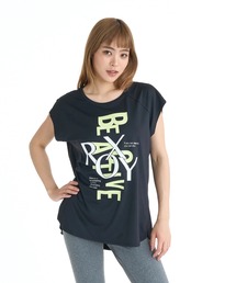ROXY ウィメンズ FITNESS OWN YOUR PACE Tシャツ 【2026年春夏モデル】/ロキシー速乾UVカットノースリーブ