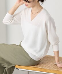 RIVE DROITE | 【軽くしなやかな着心地】ライトギマバックボリュームニット(ニット/セーター)