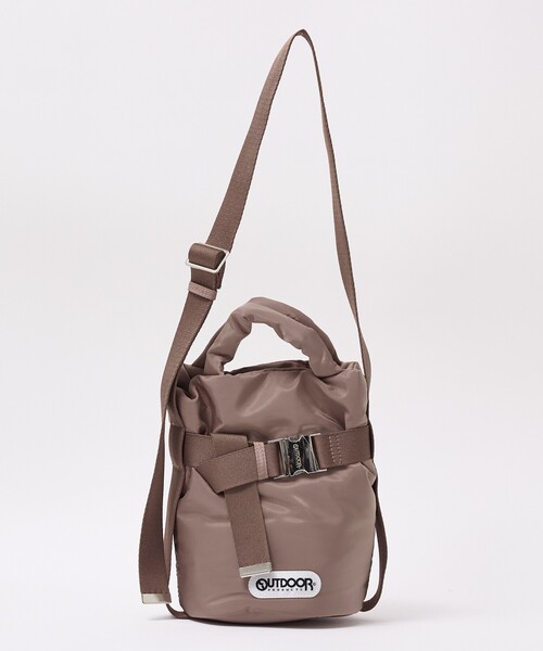 OUTDOOR PRODUCTS(アウトドアプロダクツ)の「【OUTDOOR PRODUCTS】2way Belt Tote(SS) ベルト ミニ トートバッグ(トートバッグ・レディース・アイボリー/ブラック/モカ・フリー)」の13枚目の写真