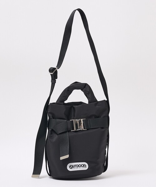 OUTDOOR PRODUCTS(アウトドアプロダクツ)の「【OUTDOOR PRODUCTS】2way Belt Tote(SS) ベルト ミニ トートバッグ(トートバッグ・レディース・アイボリー/ブラック/モカ・フリー)」の14枚目の写真