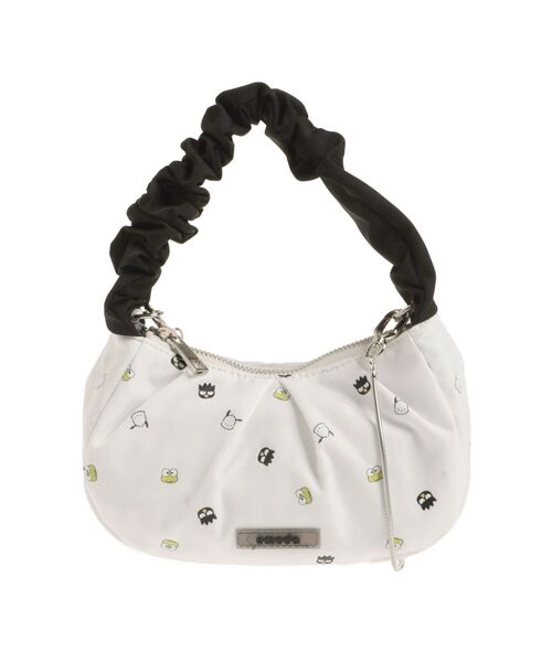 はぴだんぶい】GATHER HANDLE PATTERN MINI BAG（ハンドバッグ