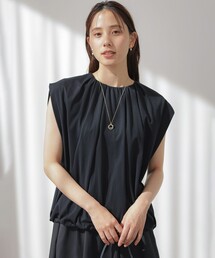 サマージャージーバルーンシルエット カットソー