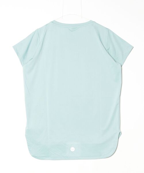 ROXY（ロキシー）の「ロキシー ROXY フィットネス 半袖Tシャツ（Tシャツ/カットソー・レディース・ホワイト/ブラック/ライトグリーン・L/M）」の4枚目の写真