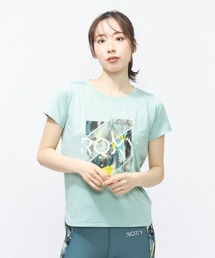 ロキシー ROXY フィットネス 半袖Tシャツ
