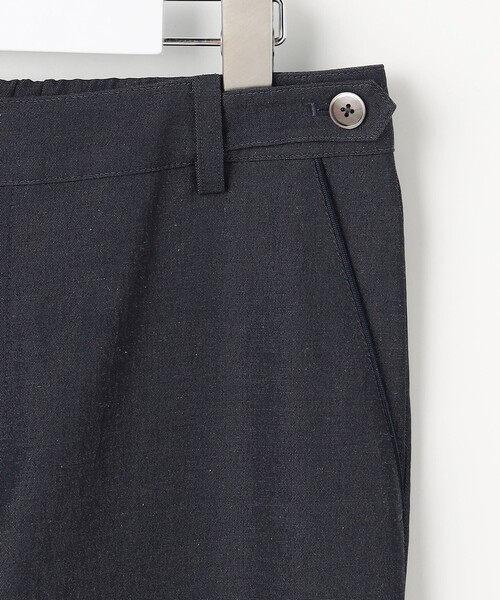 J.PRESS Ladies（J.プレス レディス）の「麻シェルドライ テーパード パンツ（その他パンツ・レディース・ネイビー系/ダークブラウン系/黄土色系/アイボリー系・S/XS/XXS）」の15枚目の写真