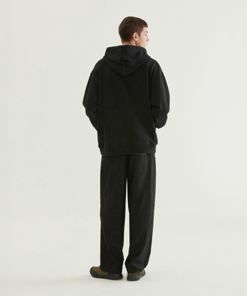 COVERNAT（カバーナット）の「[SOOBIN着用] CVNT VINTAGE ZIP-UP HOODIE（パーカー・メンズ・ブラック/ライトカーキ・X-SMALL/SMALL/MEDIUM/LARGE/X-LARGE/XX-LARGE）」の10枚目の写真