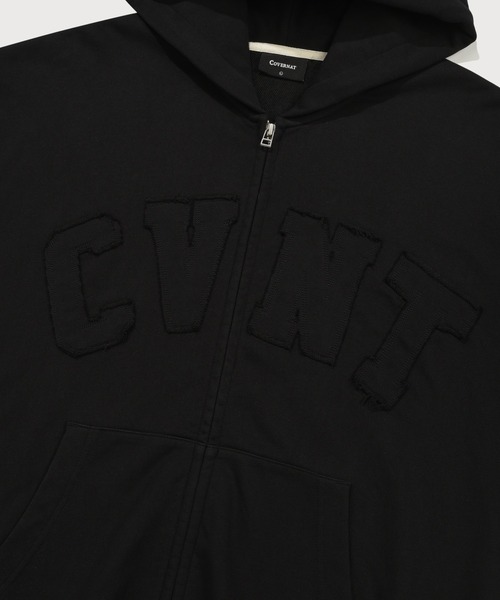COVERNAT（カバーナット）の「[SOOBIN着用] CVNT VINTAGE ZIP-UP HOODIE（パーカー・メンズ・ブラック/ライトカーキ・X-SMALL/SMALL/MEDIUM/LARGE/X-LARGE/XX-LARGE）」の13枚目の写真