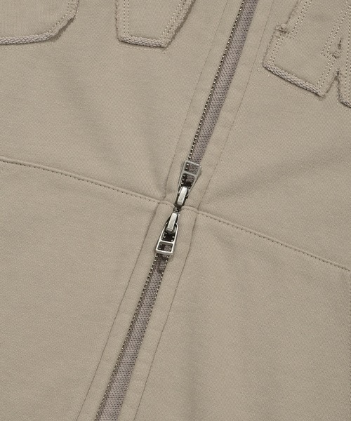 COVERNAT（カバーナット）の「[SOOBIN着用] CVNT VINTAGE ZIP-UP HOODIE（パーカー・メンズ・ブラック/ライトカーキ・X-SMALL/SMALL/MEDIUM/LARGE/X-LARGE/XX-LARGE）」の20枚目の写真