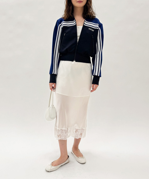 HOLIDAY（ホリデイ）の「【HOLIDAY/ホリデイ】PUFF SLEEVE TRACK JACKET（その他アウター・レディース・ネイビー・FREE）」の6枚目の写真