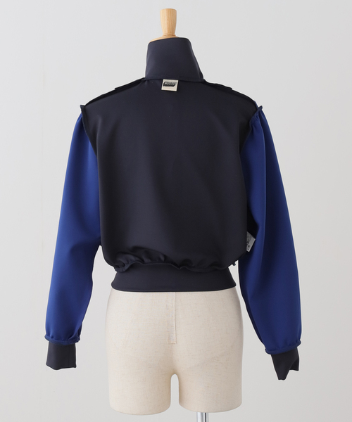 HOLIDAY（ホリデイ）の「【HOLIDAY/ホリデイ】PUFF SLEEVE TRACK JACKET（その他アウター・レディース・ネイビー・FREE）」の13枚目の写真