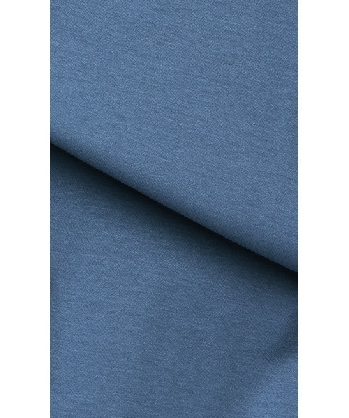 AOYAMA(アオヤマ)の「形態安定ロングTシャツ【COOL CONTACT】【#すご】<綿100%の高級感のあるシルケットスムース素材をイージーケアで>(Tシャツ/カットソー・メンズ・ホワイト/ブルー/ネイビー・LL/L/M/S)」の6枚目の写真