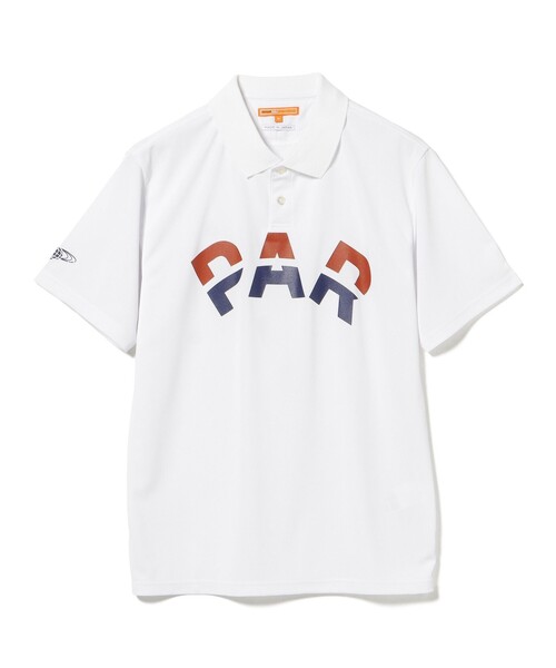 BEAMS GOLF(ビームスゴルフ)の「ORANGE LABEL / PARロゴ ポロシャツ(吸水速乾・UVカット)(ポロシャツ・メンズ・ネイビー/チャコールグレー/ホワイト・XL/L/M/S)」の13枚目の写真