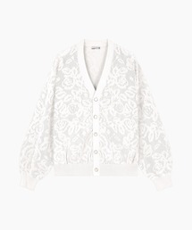 FLOWER MESH CARDIGAN