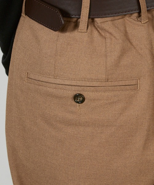 superNova.(スーパーノヴァ)の「superNova. Utility trouser - Solid / SN-288B 夏服(スラックス・メンズ・キャメル・S)」の18枚目の写真
