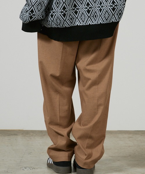 superNova.(スーパーノヴァ)の「superNova. Utility trouser - Solid / SN-288B 夏服(スラックス・メンズ・キャメル・S)」の4枚目の写真