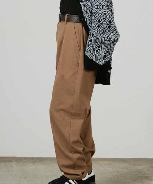 superNova.(スーパーノヴァ)の「superNova. Utility trouser - Solid / SN-288B 夏服(スラックス・メンズ・キャメル・S)」の6枚目の写真