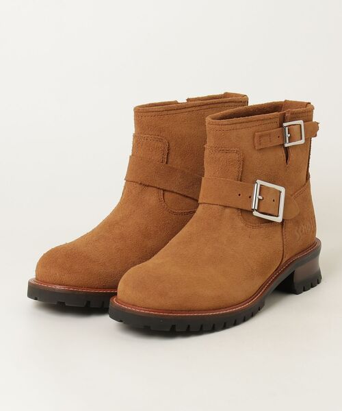 Schott(ショット)の「Schott ENGINEER BOOTS SHORT ショット エンジニアブーツ ショート(ブーツ・メンズ・ブラック/ベージュ・25cm/25.5cm/26cm/26.5cm/27cm/27.5cm/28cm)」の1枚目の写真