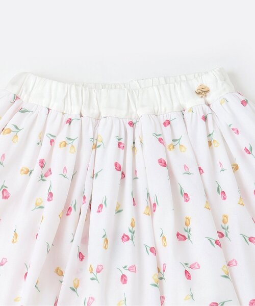 kate spade new york kids(ケイトスペードニューヨーク)の「チューリップブルームズチュールスカート(スカート・キッズ・オフホワイト・120cm/110cm/100cm/90cm)」の7枚目の写真