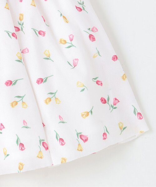 kate spade new york kids(ケイトスペードニューヨーク)の「チューリップブルームズチュールスカート(スカート・キッズ・オフホワイト・120cm/110cm/100cm/90cm)」の4枚目の写真