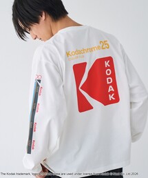 KODAK（コダック）の「【Kodak/コダック】プリント ロングスリーブTシャツ（Tシャツ/カットソー）」