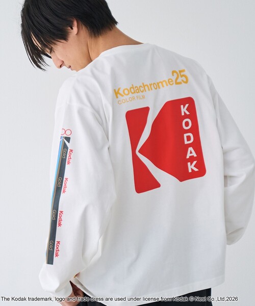 コダック セール】【Kodak/コダック】プリント ロングスリーブTシャツ（Tシャツ