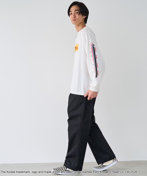 KODAK(コダック)の「【Kodak/コダック】プリント ロングスリーブTシャツ(Tシャツ/カットソー・メンズ・ブラック/ホワイト・L/M)」の20枚目の写真