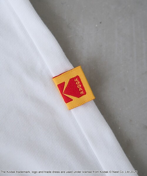 KODAK(コダック)の「【Kodak/コダック】プリント ロングスリーブTシャツ(Tシャツ/カットソー・メンズ・ブラック/ホワイト・L/M)」の6枚目の写真
