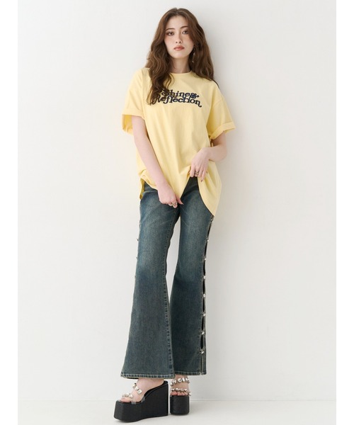 EVRIS(エヴリス)の「厚底ビジュープラットフォームサンダル(サンダル・レディース・シルバー/ブルー/ブラック・SMALL/LARGE/MEDIUM)」の6枚目の写真