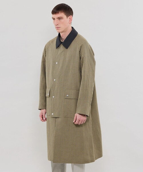 MACKINTOSH LONDON（マッキントッシュ ロンドン）の「【DORMEUIL/ドーメル】ウールリネンハンティングコート（その他アウター・メンズ・チャコールグレー・38）」の5枚目の写真