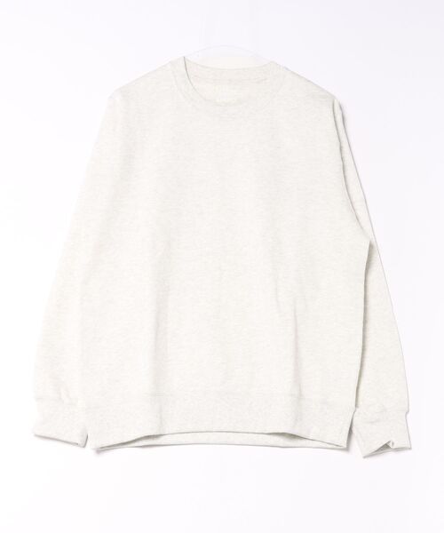 JUGLANS(ユグランス)の「【hanes/ヘインズ】HM4CE001 SWEAT CREW NECK SHIRT(スウェット・メンズ・オートミール・XL/L/M)」の1枚目の写真