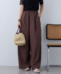 Aunely（オーネリー）の「【Aunely】すぐサラ リネンタッチ ひんやり コクーン パンツ / マシンウォッシャブル ＜YOSOOIシリーズ＞（その他パンツ）」