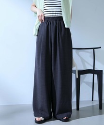 Aunely（オーネリー）の「【Aunely】すぐサラ リネンタッチ ひんやり コクーン パンツ / マシンウォッシャブル ＜YOSOOIシリーズ＞（その他パンツ）」