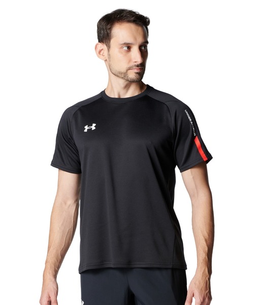 UNDER ARMOUR（アンダーアーマー）の「アンダーアーマー  UAショートスリーブ Tシャツ（Tシャツ/カットソー・メンズ・ダークブルー/ホワイト/ブラック・S/M/L/LL/3L）」の3枚目の写真