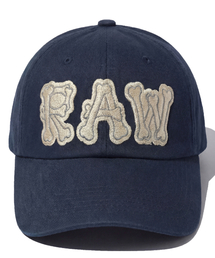 IDWS（アイドンワナセル）の「Raw Bone Maxi Cap Navy（キャップ）」