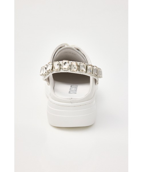 STACCATO（スタッカート）の「2WAYビジューベルトスニーカーサンダル（スニーカー・レディース・ホワイト/ブラック/シルバー・24.5cm/24.0cm/23.5cm/23.0cm/22.5cm）」の19枚目の写真