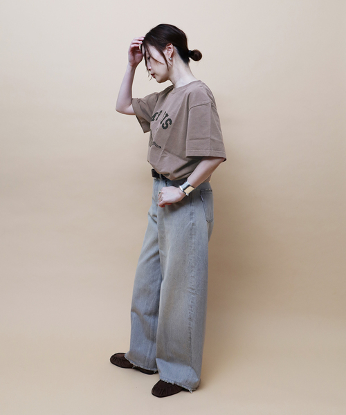 journal standard L'essage(ジャーナルスタンダードレサージュ)の「《丸の内店&WEB限定》【ZEBRA】Tシャツ(Tシャツ/カットソー・レディース・ブラウン/チャコールグレー・FREE)」の6枚目の写真