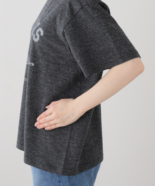 journal standard L'essage(ジャーナルスタンダードレサージュ)の「《丸の内店&WEB限定》【ZEBRA】Tシャツ(Tシャツ/カットソー・レディース・ブラウン/チャコールグレー・FREE)」の12枚目の写真