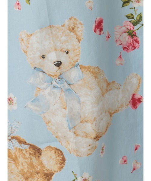 KARL HELMUT（カールヘルム）の「テディローズプリントフードブラウス（シャツ/ブラウス・メンズ・ピンク/ラベンダー/キナリ/スカイブルー/ブラック・LARGE/MEDIUM）」の14枚目の写真