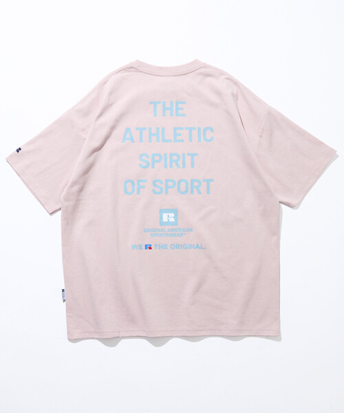 FREAK'S STORE（フリークスストア）の「限定展開 RUSSEL ATHLETIC×FREAK'S STORE/ラッセルアスレティック 別注 ビッグシルエット バックプリント Tシャツ / マルチプリント（Tシャツ/カットソー・メンズ・ピンク/ブラウン/ネイビー/ホワイト/ブラック・LARGE/MEDIUM/SMALL）」の8枚目の写真