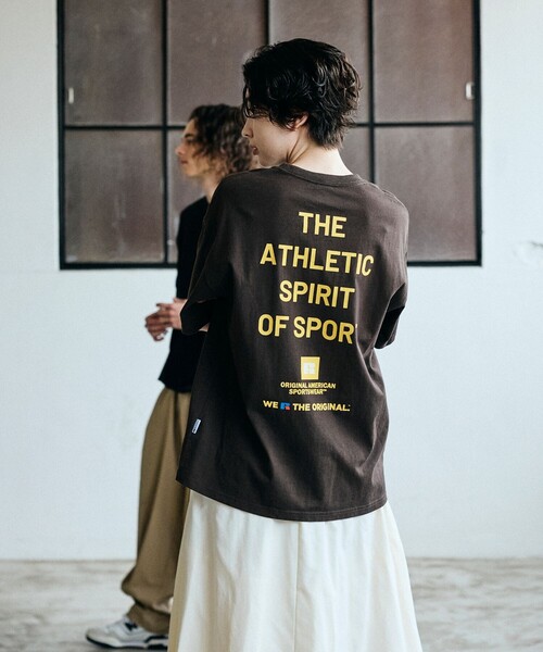 FREAK'S STORE(フリークスストア)の「限定展開 RUSSELL ATHLETIC×FREAK'S STORE ラッセル アスレチック 別注 ビッグシルエット バックプリント Tシャツ マルチプリント(Tシャツ/カットソー・メンズ・ピンク/ブラウン/ネイビー/ホワイト/ブラック・LARGE/MEDIUM/SMALL)」の15枚目の写真